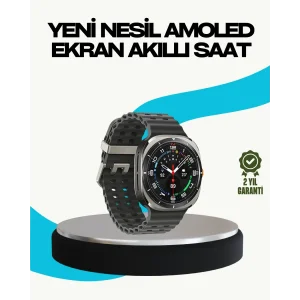 Kablosuz Şarjlı Akıllı Saat Tüm Telefonlarla Uyumlu Çok Fonksiyonlu