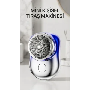 Kablosuz Şarjlı Traş Makinesi - Hassas Cilt Dostu Erkek Bakımı
