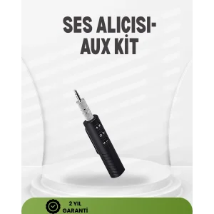 Kablosuz Ses Çözümü – 3.5mm Jaklı Bluetooth Müzik Alıcısı