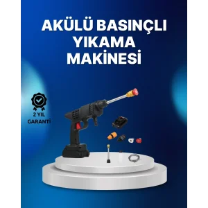 Kablosuz Taşınabilir Basınçlı Yıkama Tabancası Köpük Şişeli