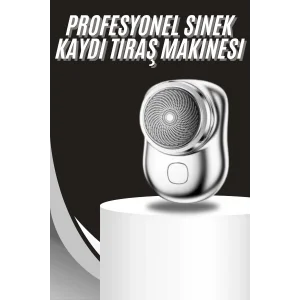 Kablosuz Tıraş Makinesi Günlük Hızlı Taşınabilir Şarjlı Yuvarlak Paslanmaz Çelik
