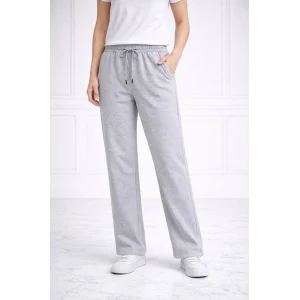 Kadın Düz Paça Beli Lastikli İpli Günlük Spor Eşofman Altı Rahat Fit - Gri