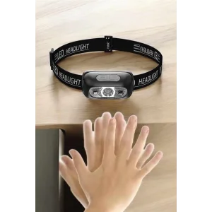 Kafa Lambası Kamp Lambası Led Işık Şarjlı Ayarlanabilir