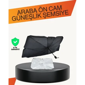 Kalın Kumaşlı Ön Cam Güneşliği – Solmaz, Deforme Olmaz, Uzun Ömürlü