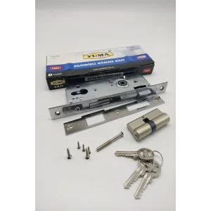 Kaliteli Ve Güvenliğiniz İçin Sağlam ve Dayanıklı Çözüm Silindirli Gömme Kilit Yuma