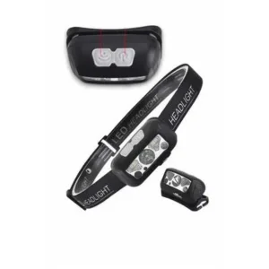 Kamp Lambası Kafa Feneri Kafa Lambası Ayarlanabilir Sensörlü Şarjlı