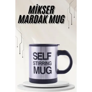 Karıştırıcı Özellikli Mikser Kupa Bardak Termos Bardak