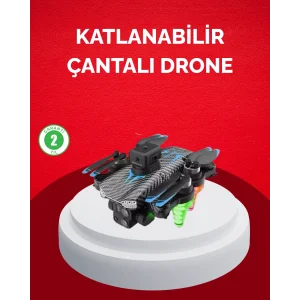 Katlanabilir Drone 1080P Kamera 0-100m Uçuş Mesafeli