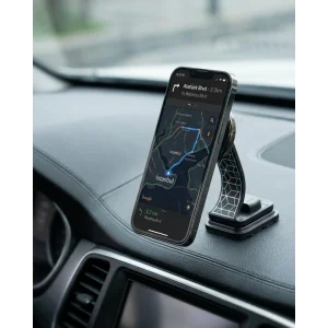 Katlanabilir Manyetik Araç Telefon Tutucu 360 Derece Döner Stand