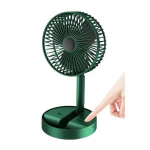 Katlanabilir Usb Şarjlı Masaüstü Soğutucu Mini Fan Telefon Tutucu