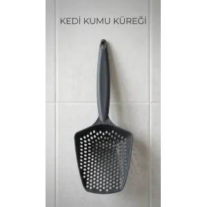 Kedi Kumu Eleme Küreği Odağa Alınmış Kedi Kumu Temizleme Aracı