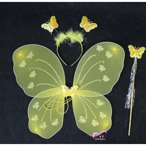 Kelebek Kanat Seti Sarı Renk