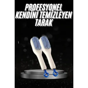Kendi kendini Temizleyebilen Hijyenik Saç Fırçası Anti-Statik Teknolojisi