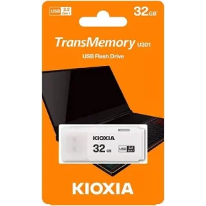 KIOXIA 32GB U301W USB 3.2 GEN 1 FLASH BELLEK Beyaz