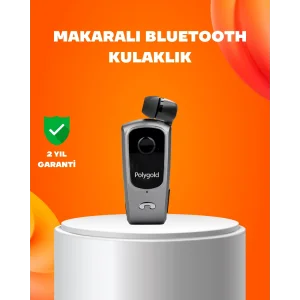 Klipsli Tasarımlı Bluetooth Kulaklık Uzun Pil Ömrü