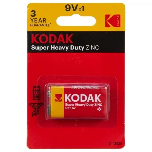 Kodak Super Heavy Duty Çinko Karbon 9 Volt Pil