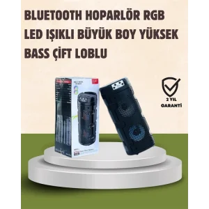 Kompakt Tasarım, Yüksek Ses Performansı – Çoklu Giriş Seçenekli Kablosuz Hoparlör (Bluetooth, USB, SD Kart, AUX)