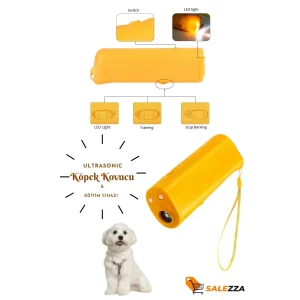 Köpek Engelleyici-Ultrasonik Kedi Köpek Uzaklaştırma Ses Cihazı Ultrasonik Köpek Eğitim Cihazı