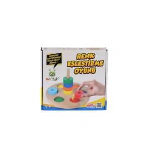 KR136 RENKLİ HALKA EŞLEŞTİRME OYUNU