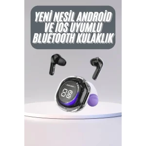 Kulak İçi Bluetooth Kulaklık ANC ENC Özellikli Şarj Göstergeli Kablosuz Kulaklık
