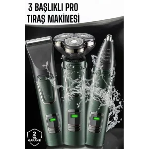 Kulak Ve Burun Başlıklı Profesyonel Tıraş Makinesi
