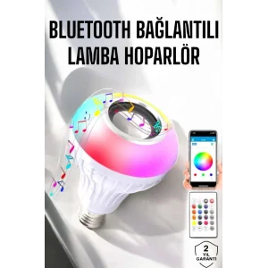 Lamba Led Hoparlör Dayanıklı ve Uzun Ömürlü Bluetooth Hoparlör
