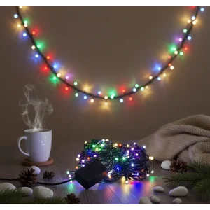 LED Damla Uçlu RGB Dekoratif Işık 10 Metre 100