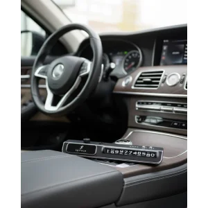 LED Ekranlı Nemlendirici Araç Park İletişim Numarası Gösterici