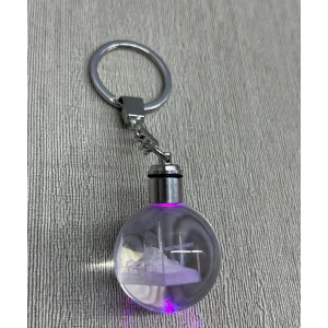 Ledli Sultanahmet Tasarımı Kristal Anahtarlık