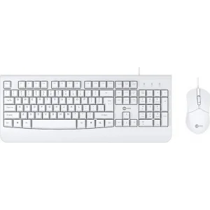 LENOVO LECOO Q Usb Kablolu Beyaz Klavye/Mouse Set CM105