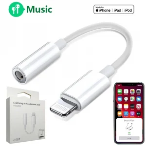 Lightning – 3,5 mm Kulaklık Jakı Adaptörü / Pop-Up