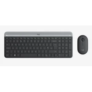 LOGITECH MK470 Q TR İNCE KABLOSUZ KLAVYE MOUSE SET SİYAH 920-009435