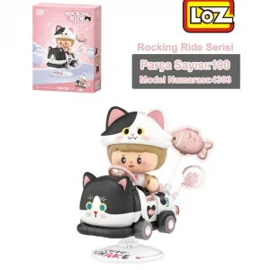 LZ-4303 NessiWorld HOLSTEİN CAT SALLANMA SÜRÜŞÜ 190 PARÇA BLOCK OYUNCAK