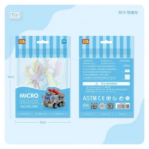 LZ8615 Araba Blok Seti Mini Poşet 150 Parça -Vagon life