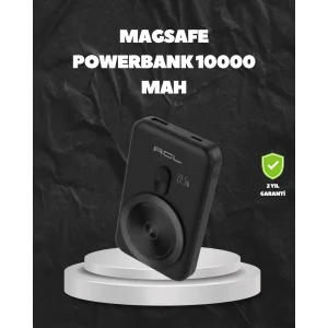 MagSafe Uyumlu Kablosuz Powerbank Taşınabilir Hızlı Şarj