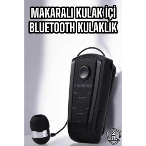 Makaralı Bluetooth Kulaklık Çağrı Cevaplama Kablolu Uzun Pil Ömrü