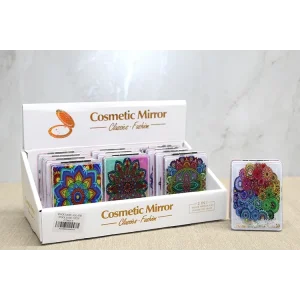 Mandala Desenli Hareketli Sulu El Aynası Alk4583