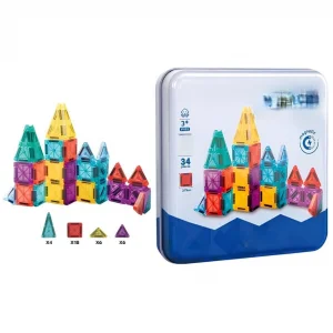 Manyetik Puzzle 3,75 cm 34 Parça