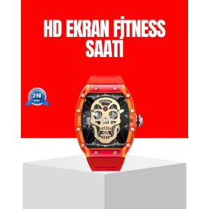 Manyetik Şarjlı Akıllı Saat iOS Android Uyumlu