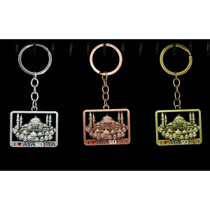 Metal Ayasofya Anahtarlık Alk2200