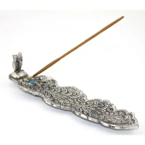 Metal Kayık Baykuş Tasarımı Tütsülük Model 2