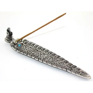 Metal Kayık Ganeşa Tütsülük Model 3