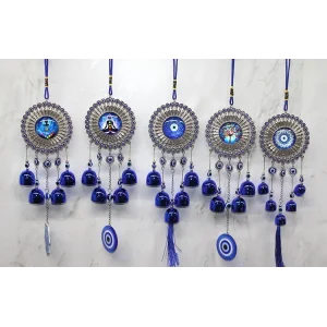 Metal Nazar Boncuğu Çan Alk3491