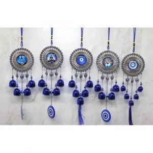 Metal Nazar Boncuğu Çan Model 9