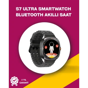 Mikrofon ve Hoparlörlü Akıllı Saat | Takvim, Titreşim, Kronometre Özellikli