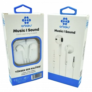 Mikrofonlu Hifi Stereo Bas Kulaklık Arbaks ARB-105