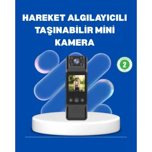 Mini Kamera 1080P Full HD Döner Lens Taşınabilir