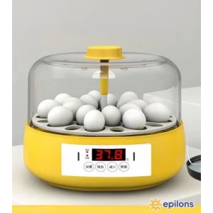 Mini Otomatik Ev Tipi Kuluçka: Papağan Bıldırcın Kuluçka Makinesi 18li Yumurtalı MX-18