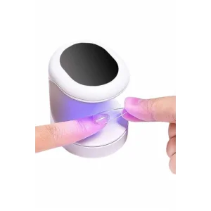 Mini Taşınabilir Kalıcı Oje Jel Tırnak Kurutucu Fototerapi Makinesi