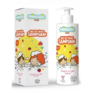 Minoris Kids Organik Saç ve Vücut Şampuanı 400 ml